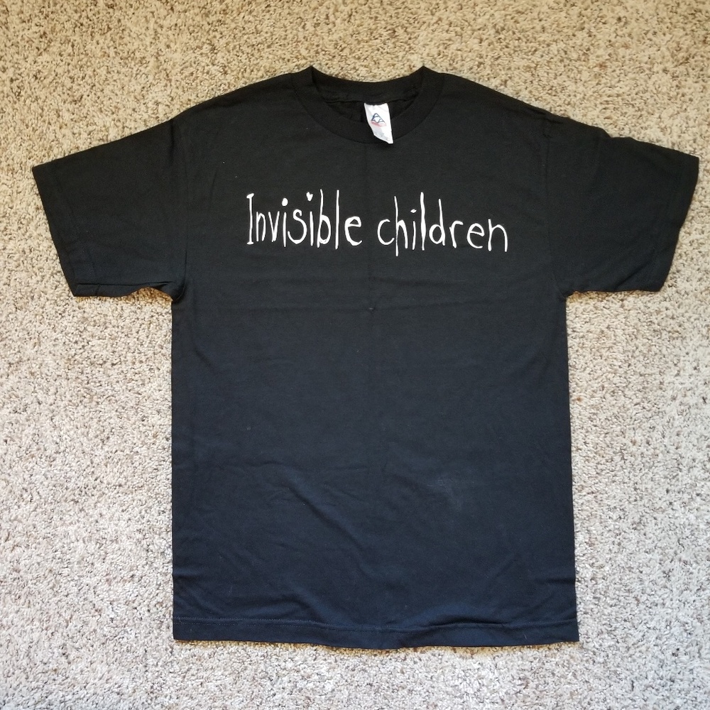 Lot of TWO Invisible Children Shirts in New condit